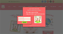 Desktop Screenshot of abcyogaforkids.com